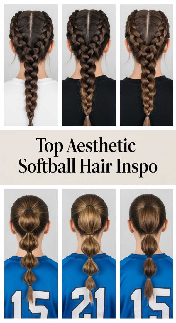 The New Aesthetic: Why High-Performance Activewear and Glossy Brunettes are 2026's Power Couple Top Aesthetic Softball Hair Inspo 6a08ccc85b5df