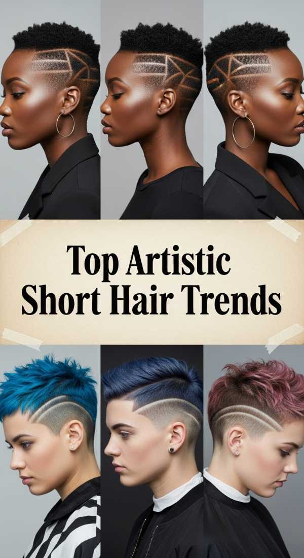 Top Artistic Short Hair Trends 6a142393299b8