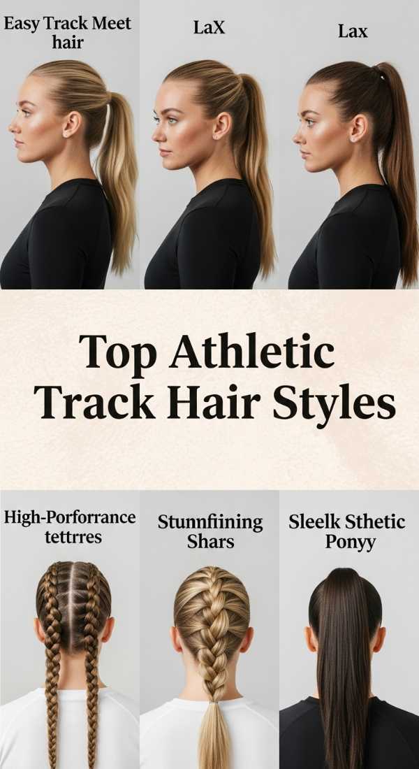 Top Athletic Track Hair Styles 69ff7f183e070