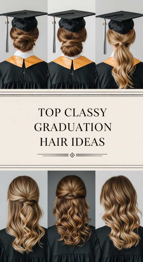 Top Classy Graduation Hair Ideas 6a08cccf04ed2