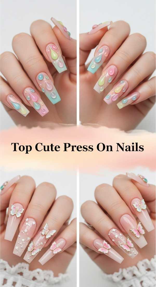 Top Cute Press On Nails 6a13420fbf3eb