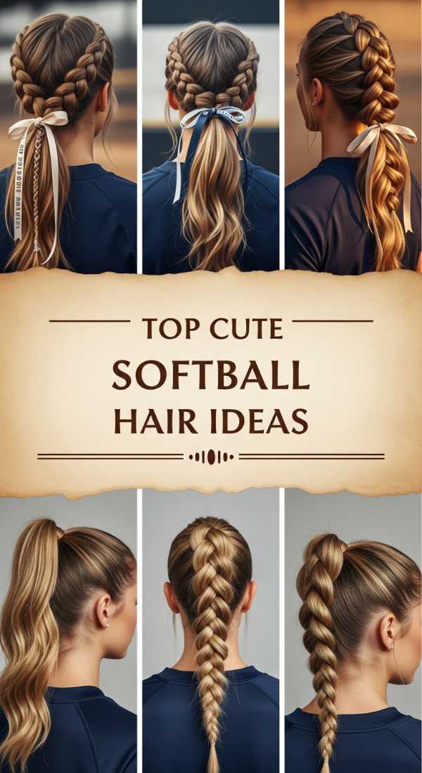 Top Cute Softball Hair Ideas 6a08d6028b5b3