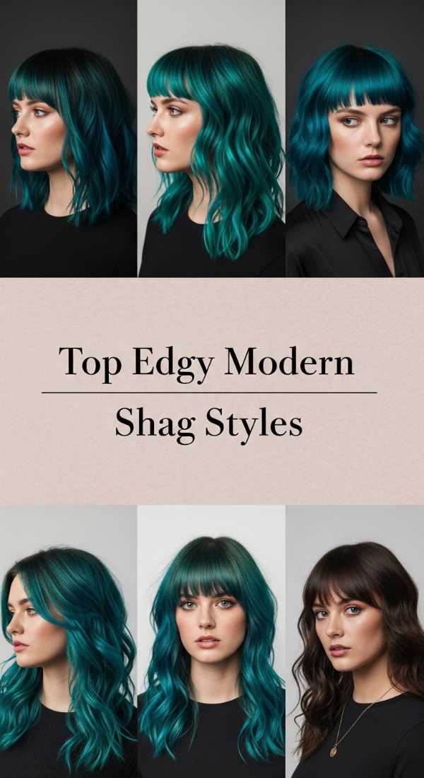 Chic & Cutting-Edge: The Ultimate Guide to Modern Hairstyles Top Edgy Modern Shag Styles 6a142e2fa8063