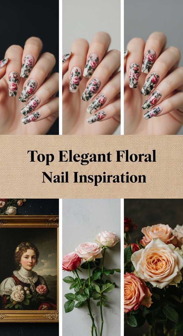 Top Elegant Floral Nail Inspiration 6a0859e283899