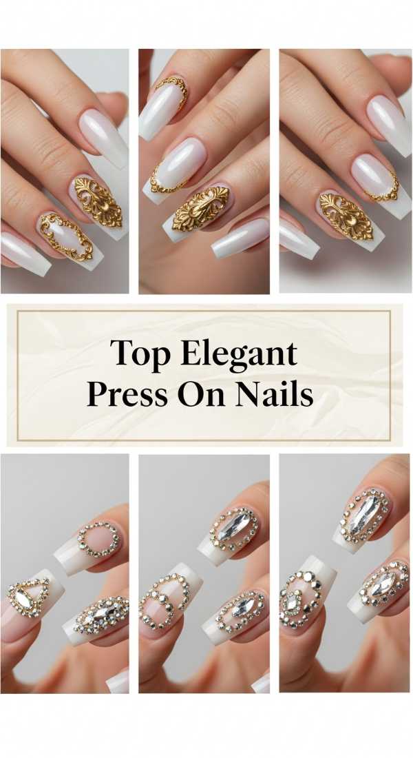 Top Elegant Press On Nails 6a085b6934336