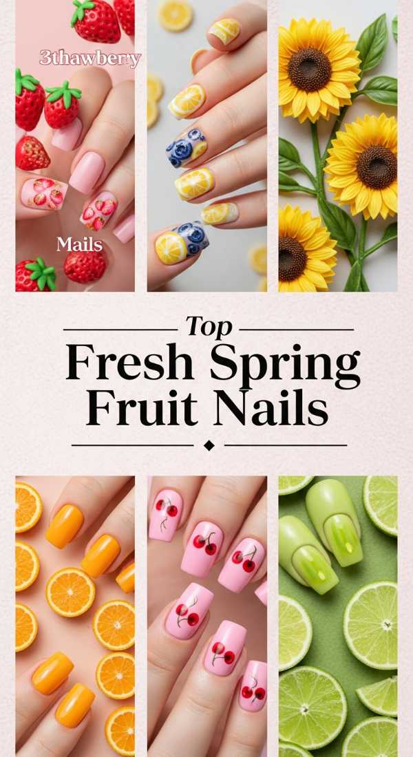 Top Fresh Spring Fruit Nails 69ff6c0e809a5