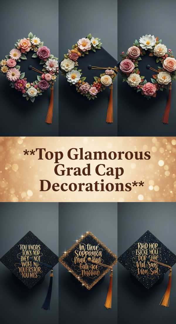 Top Glamorous Grad Cap Decorations 6a134c3a715c5