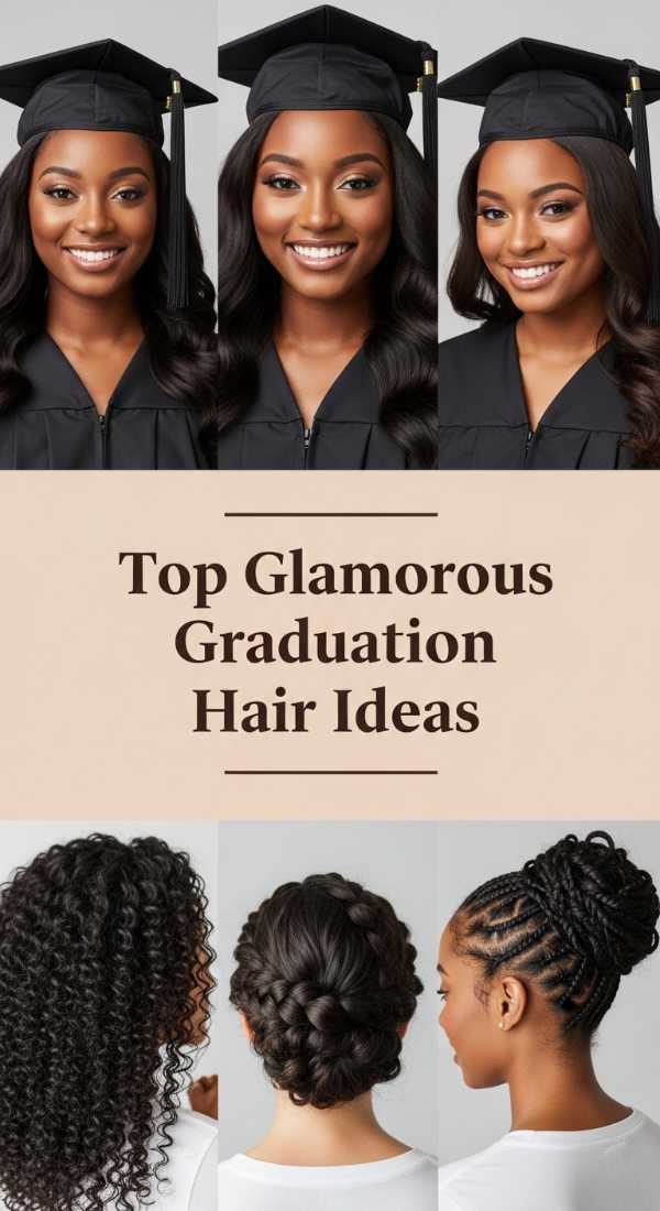 Top Glamorous Graduation Hair Ideas 6a141ddca822d