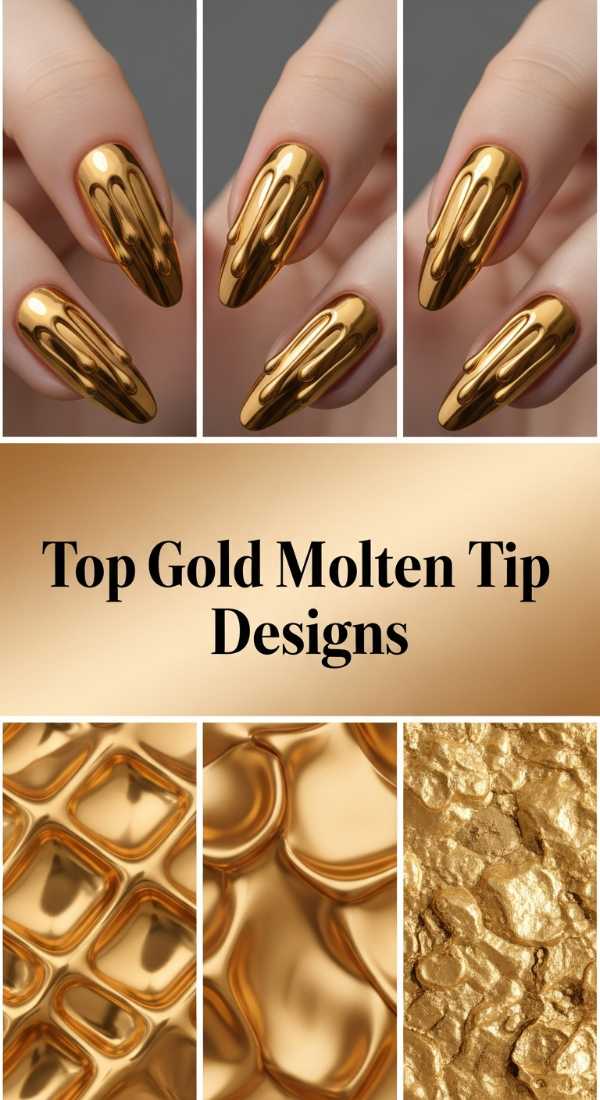 Top Gold Molten Tip Designs 6a085848331e3