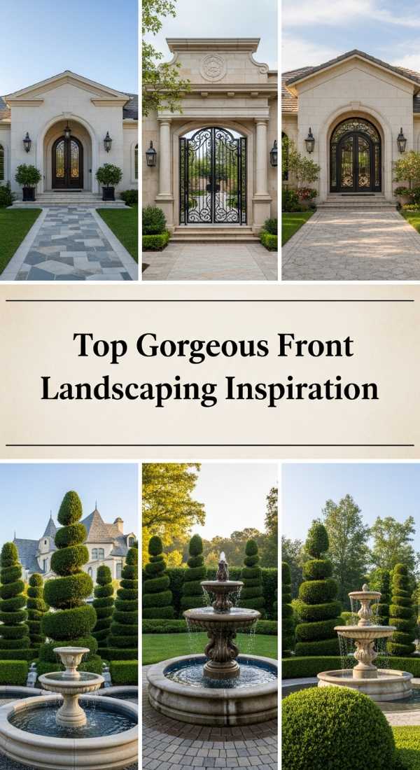 Top Gorgeous Front Landscaping Inspiration 69ff473d1c3d9