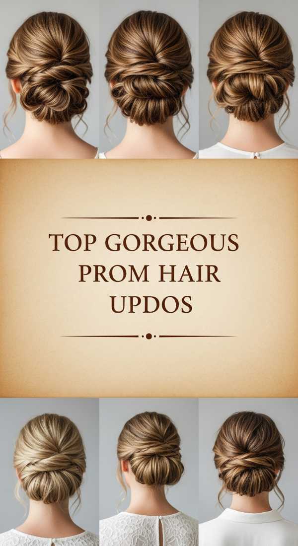 Opulence & Elegance: Ultimate Luxury Hair Trends for Your Big Night Top Gorgeous Prom Hair Updos 69fde78c0f807