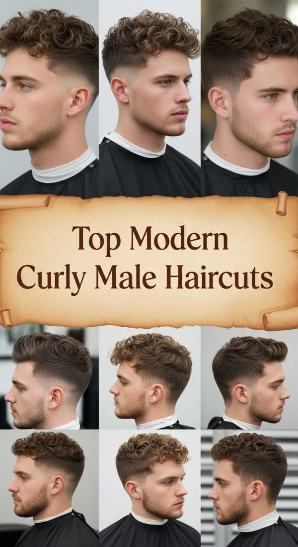 From Graduation Stage to Golden Hour: The Season's Hottest Hair Trends Top Modern Curly Male Haircuts 6a08d45709b33