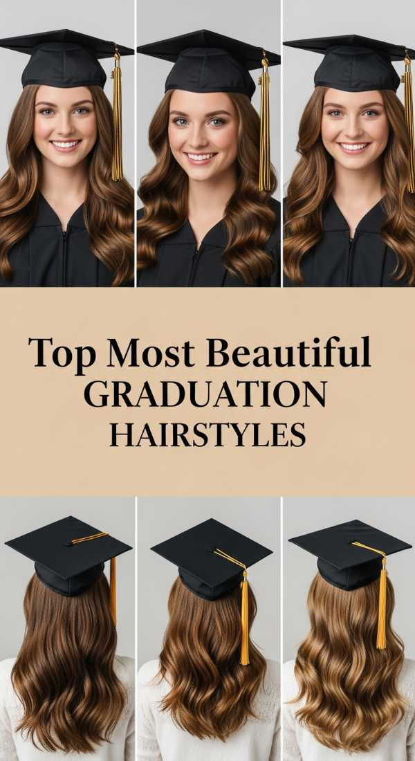 Top Most Beautiful Graduation Hairstyles 6a08cb7ddf0d6