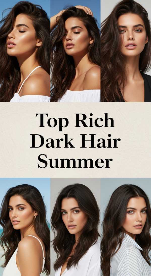 Sun-Kissed Styles: What’s Hot for Graduation Season 2026 Top Rich Dark Hair Summer 6a08d295e0474