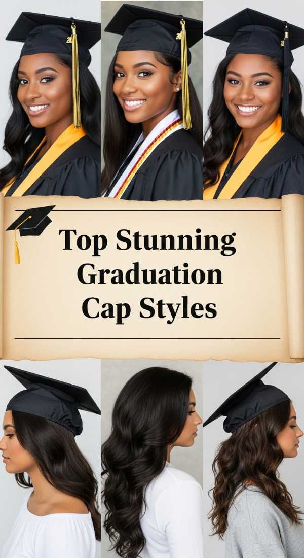 Top Stunning Graduation Cap Styles 6a142cad8d7c3