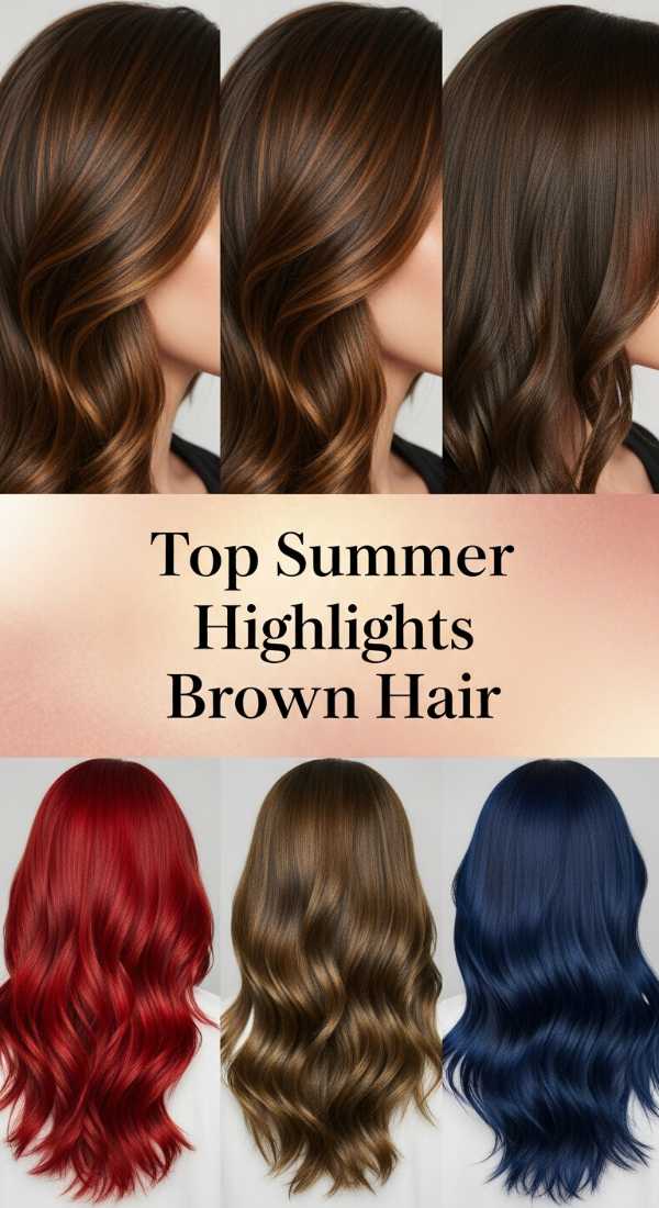 Top Summer Highlights Brown Hair 6a08d2b191541
