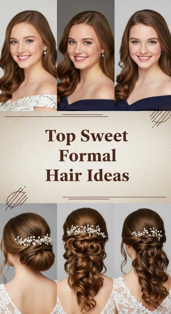 Top Sweet Formal Hair Ideas 6a142710ce88e