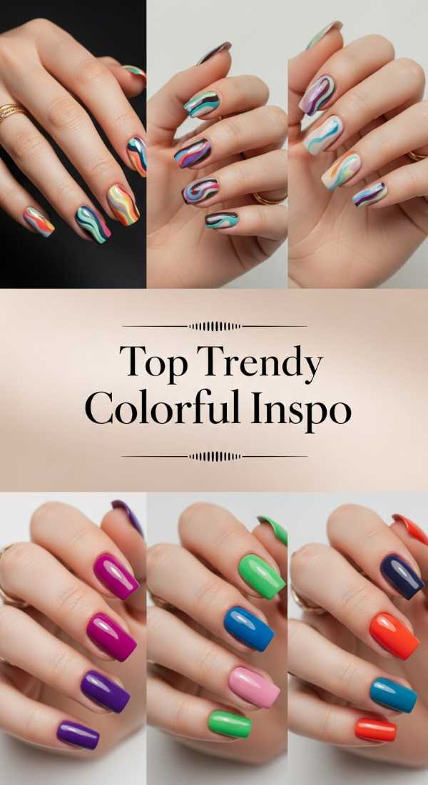 Beyond the Basics: Bold and Colorful Nail Designs for Every Occasion Top Trendy Colorful Inspo 6a08aefc92d23