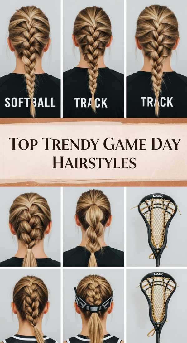 Transform Your Look: Stunning Hair Ideas for Every Occasion Top Trendy Game Day Hairstyles 69ff7f15c2875