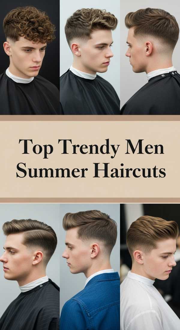 From Cyber-Chic to Retro-Revival: 2026 Hair Trends You Need to See Top Trendy Men Summer Haircuts 6a08d439dbfc9