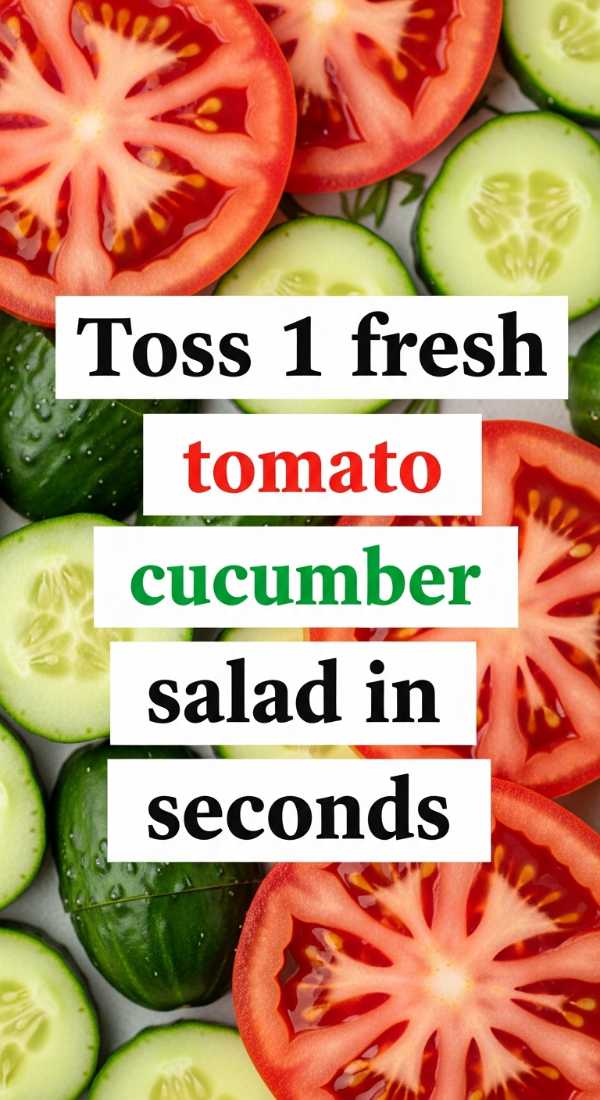 Toss 1 Fresh Tomato Cucumber Salad In Seconds 6a06c9067e70b