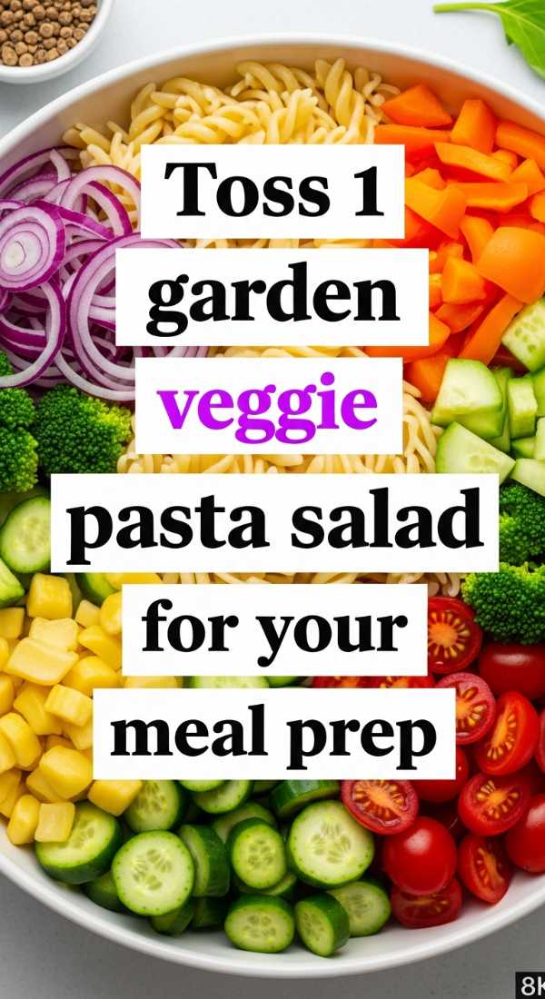 Toss 1 Garden Veggie Pasta Salad For Your Meal Prep 6a10963be69fe