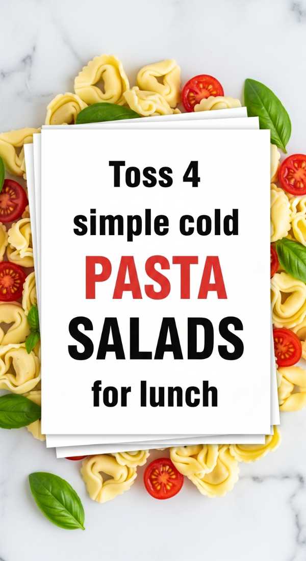 Toss 4 Simple Cold Pasta Salads For Lunch 6a0706cd05c0c