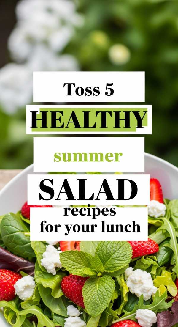 Beat the Heat: Refreshing Recipes and Summer Kitchen Essentials Toss 5 Healthy Summer Salad Recipes For Your Lunch 6a0703acef62e