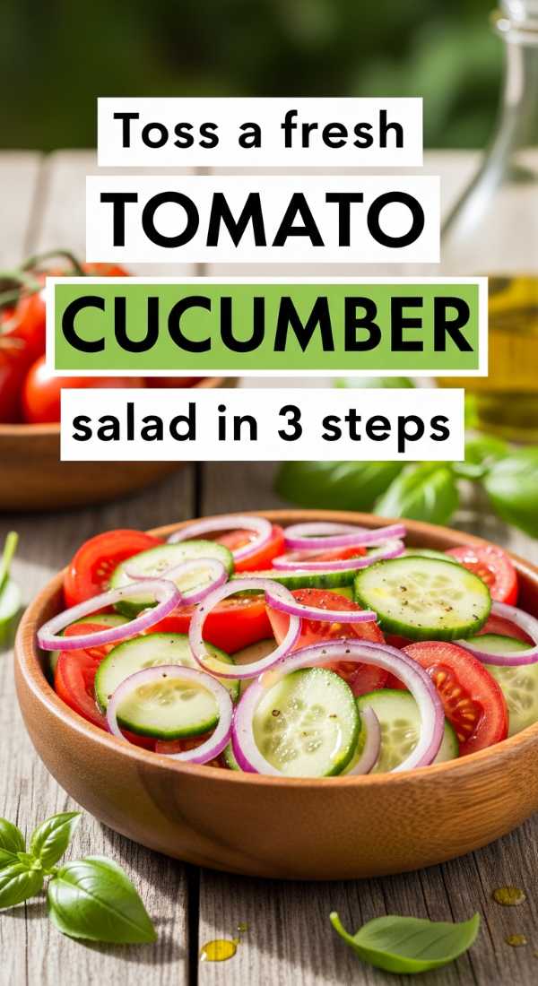 Toss A Fresh Tomato Cucumber Salad In 3 Steps 6a06bdf0487c9
