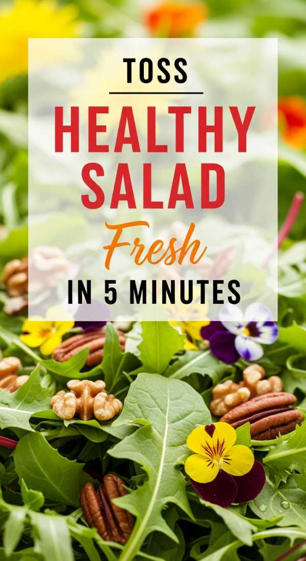 Toss A Healthy Dandelion Salad In 5 Minutes 69f5d74abe0ce
