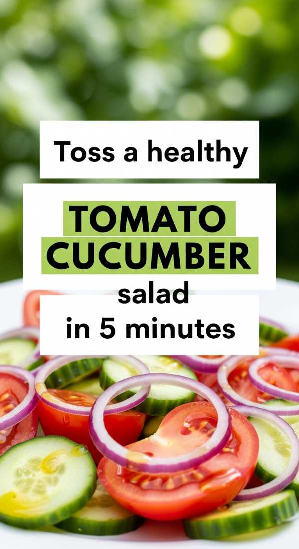 Toss A Healthy Tomato Cucumber Salad In 5 Minutes 6a06cbca36193