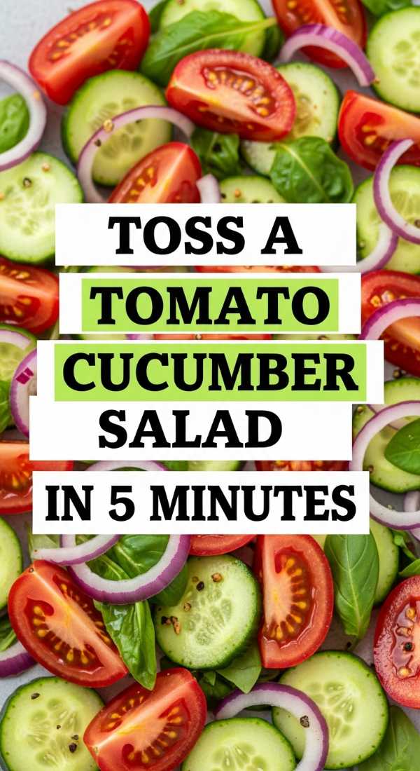 Toss A Healthy Tomato Cucumber Salad In 5 Minutes 6a06fead56d6c