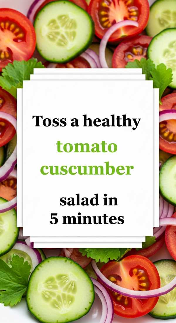 Toss A Healthy Tomato Cucumber Salad In 5 Minutes 6a070b4e1ab40