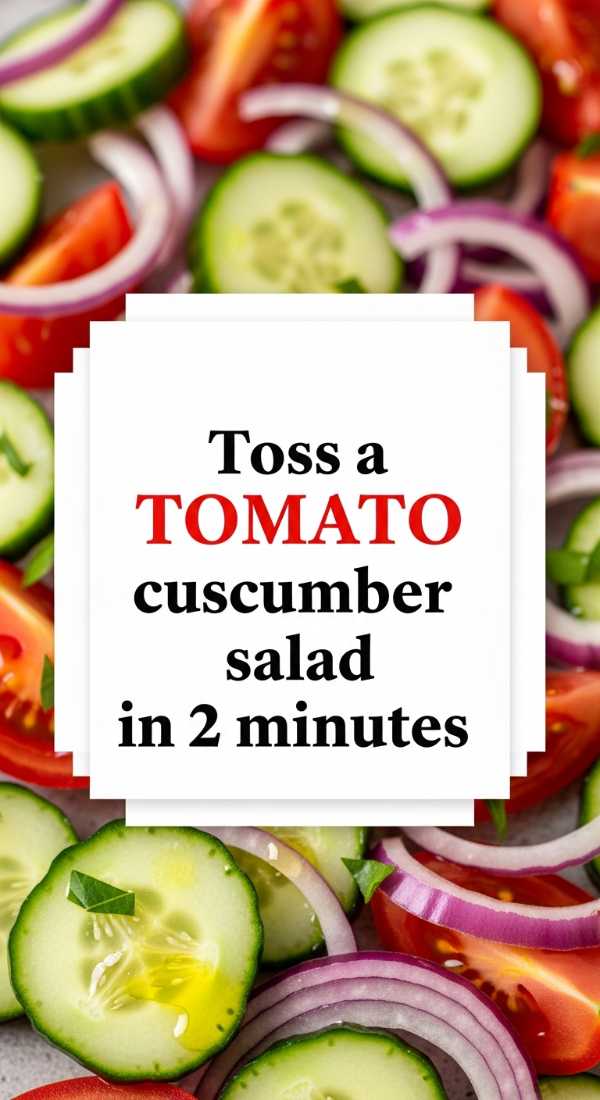 Toss A Tomato Cucumber Salad In 2 Minutes 6a06c902c892a