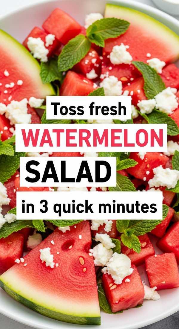 Toss Fresh Watermelon Salad In 3 Quick Minutes 6a06d00230ab6