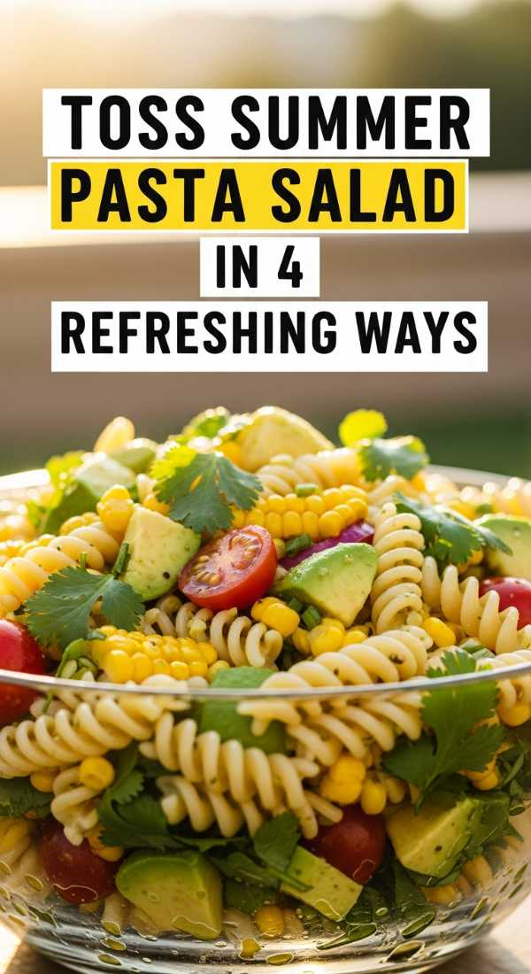 Summer in a Bowl: The Ultimate Pasta Salad Recipe Roundup Toss Summer Pasta Salad In 4 Refreshing Ways 6a14328e4d197