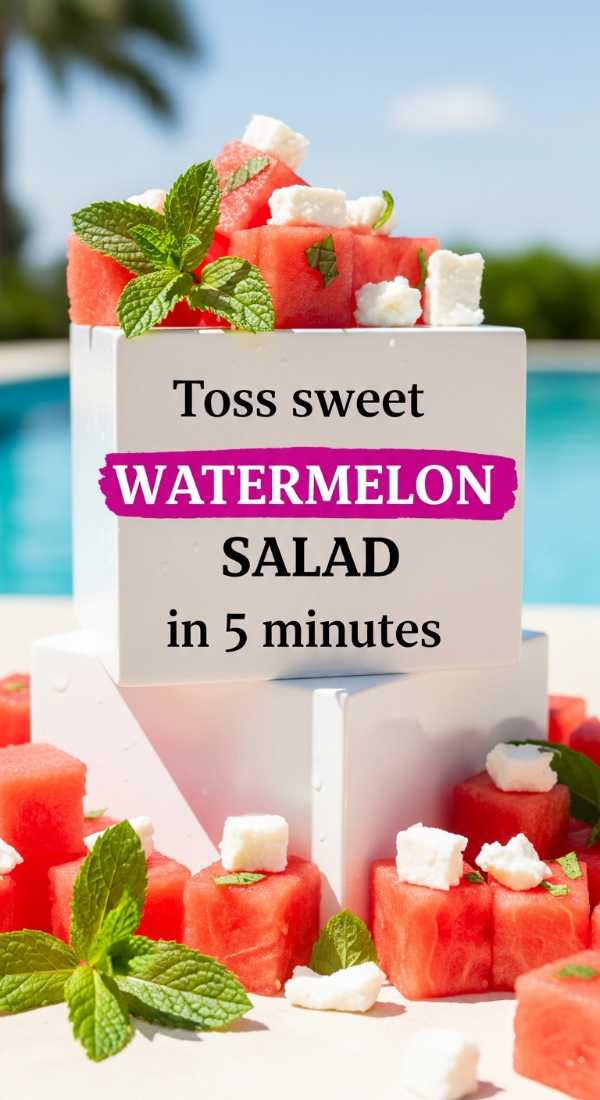 Toss Sweet Watermelon Salad In 5 Minutes 6a04150a6b9d9