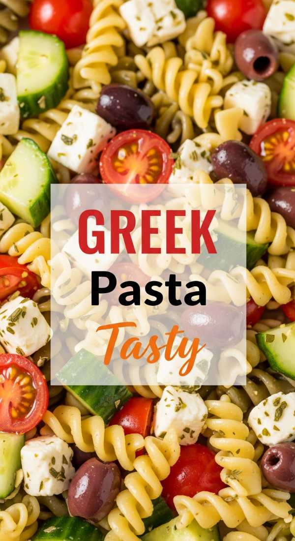 Toss Tasty Greek Pasta In 10 Minutes 69f71b08d04f5