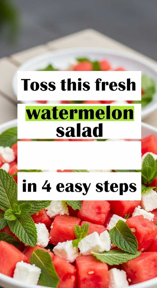 Toss This Fresh Watermelon Salad In 4 Easy Steps 6a06febd2efbd