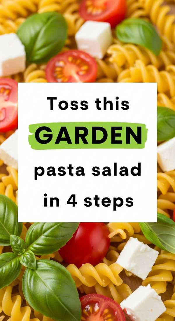 Toss This Garden Pasta Salad In 4 Steps 6a142b663829d