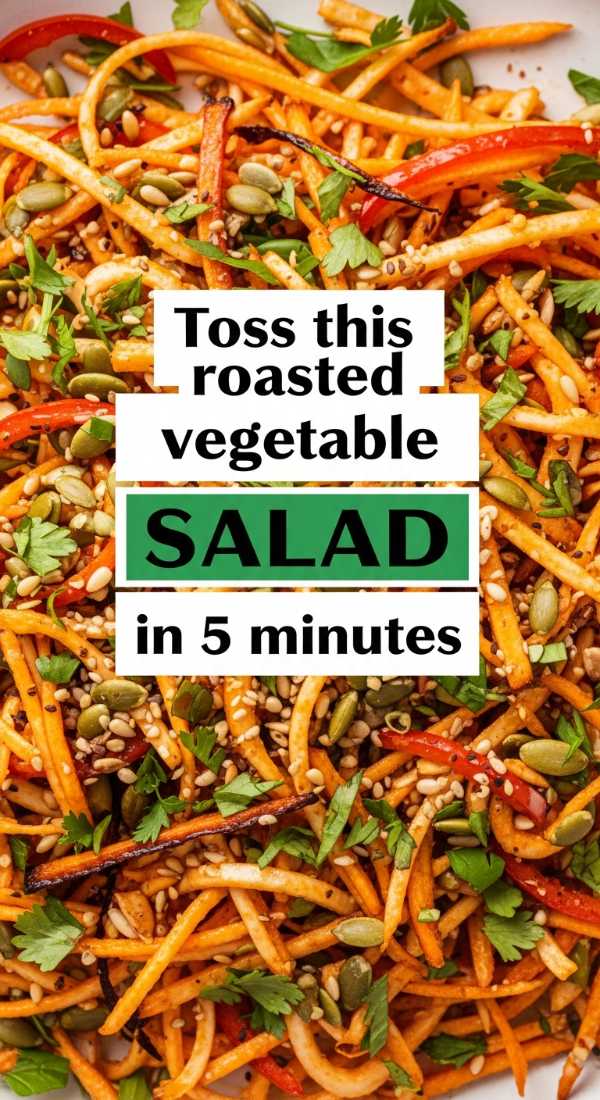 From Basic to Brilliant: The Secret to Perfect Gourmet Roasted Veggies Toss This Roasted Vegetable Salad In 5 Minutes 6a143274cf88e