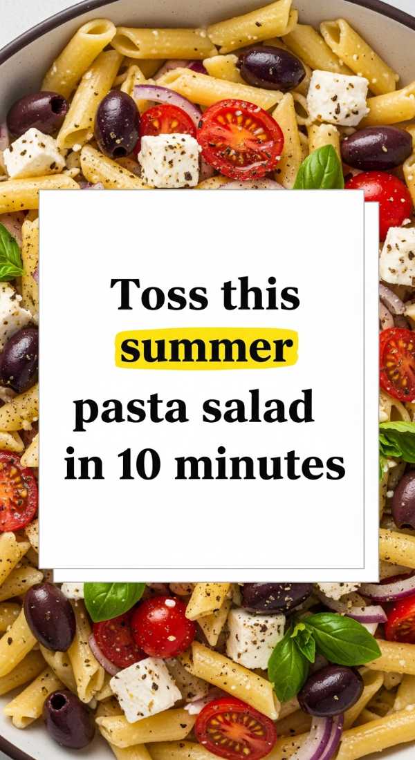 Toss This Summer Pasta Salad In 10 Minutes 6a041bfd7aa95