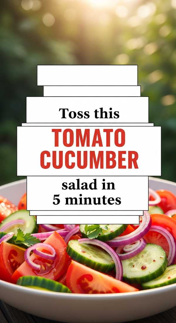 Toss This Tomato Cucumber Salad In 5 Minutes 6a06cdcd63205