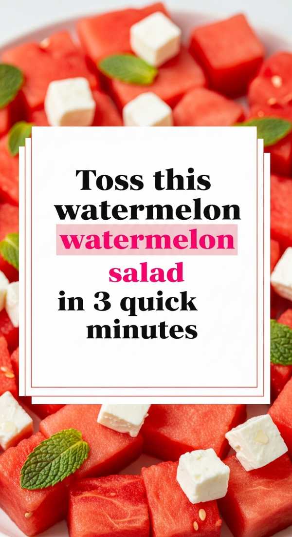 Toss This Watermelon Salad In 3 Quick Minutes 6a06bc6d7c62a