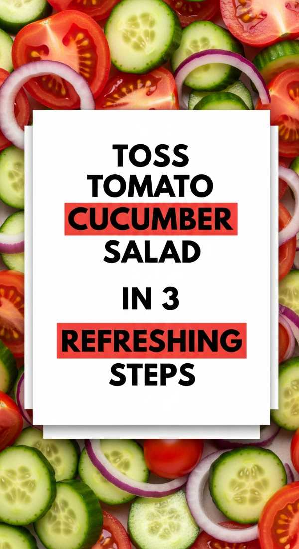 Toss Tomato Cucumber Salad In 3 Refreshing Steps 69f442640a230
