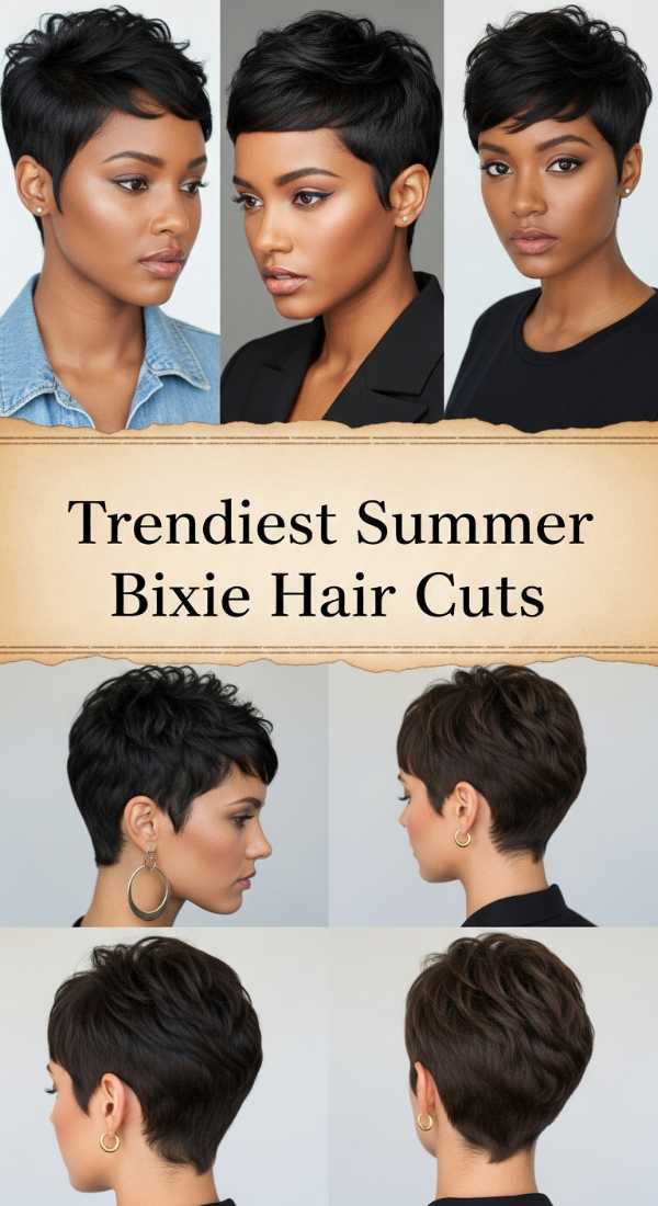 Sculpted for Tomorrow: The Ultimate 2026 Luxury Hair Guide Trendiest Summer Bixie Hair Cuts 6a08cb7115dac