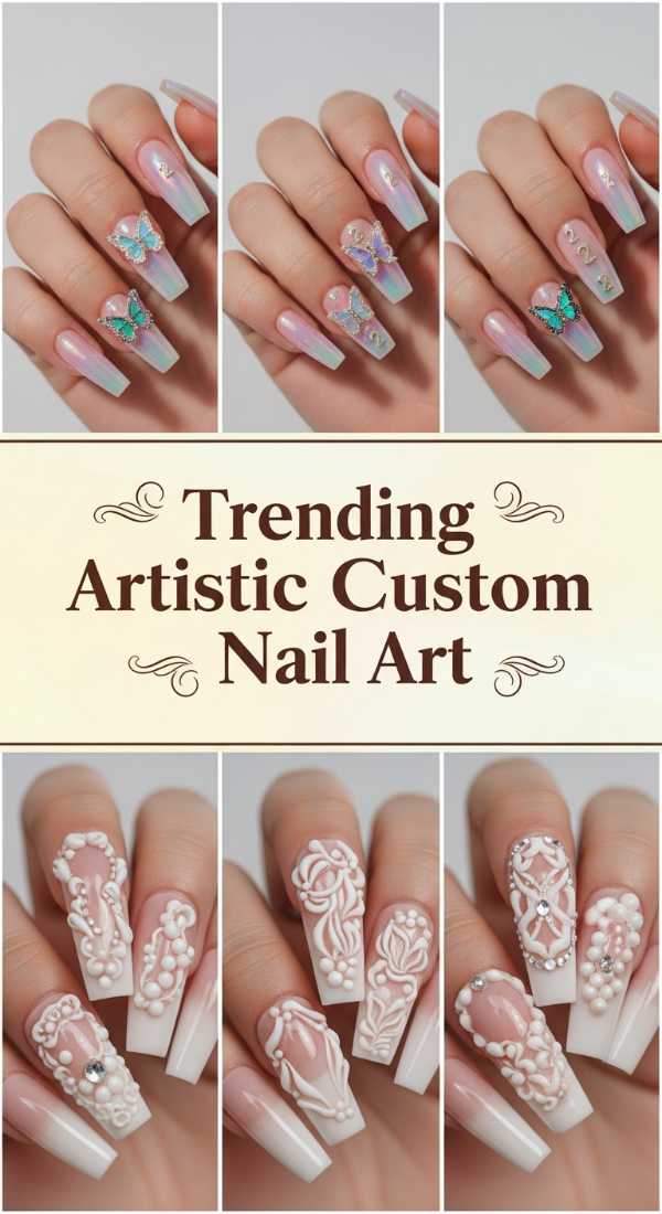 Beyond the Salon: Why High-End Press-Ons Are the New Gold Standard Trending Artistic Custom Nail Art 6a1347d3934bf