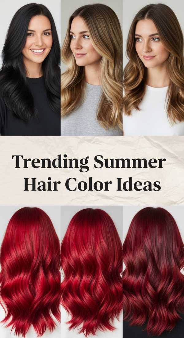 From Cyber-Chic to Retro-Revival: 2026’s Biggest Hair Trends Revealed Trending Summer Hair Color Ideas 6a141de993859