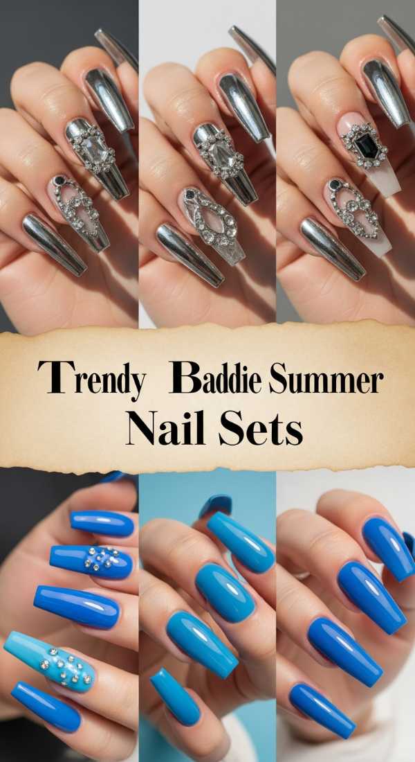 Trendy Baddie Summer Nail Sets 6a006b6017623
