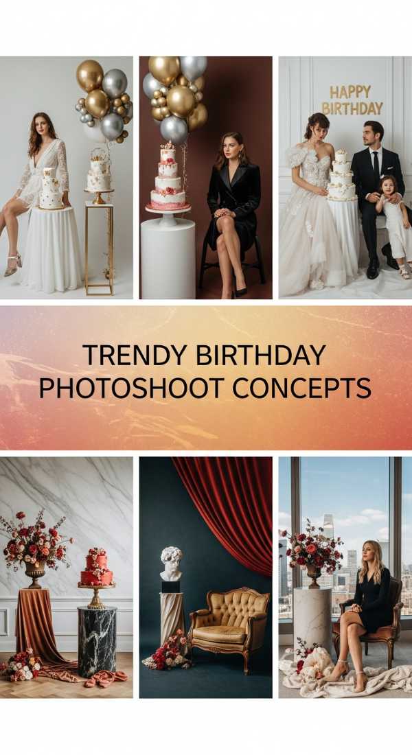Trendy Birthday Photoshoot Concepts 6a134c42be632
